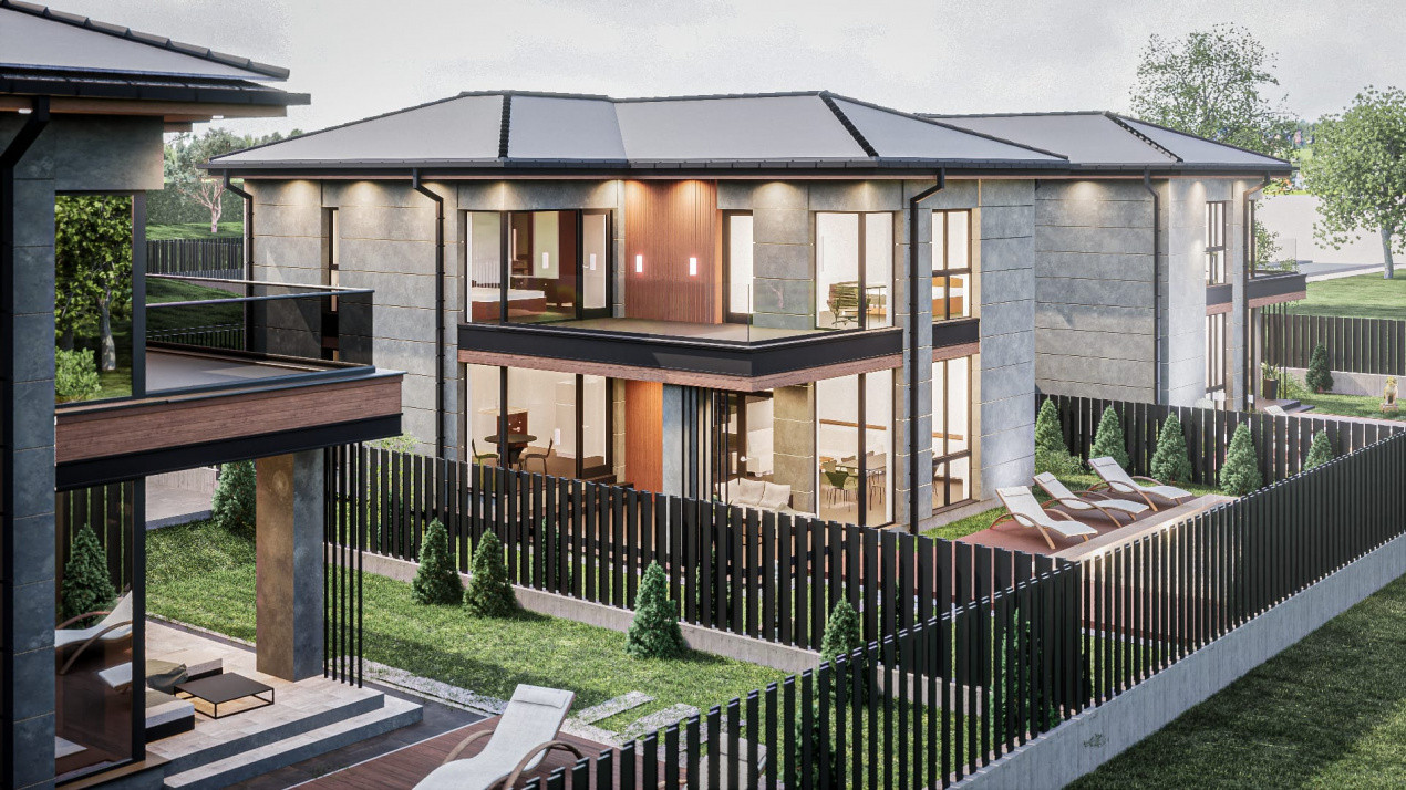 Case Individuale Cuplate doar prin Garaj – Arhitectură Exclusivistă 