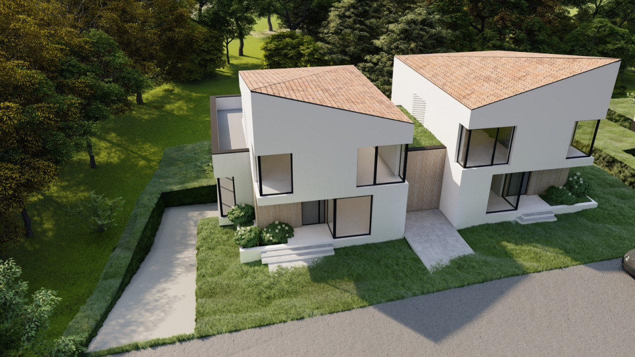 Teren în cartierul Bună Ziua, Cluj-Napoca, proiect duplex și Ac în curs 