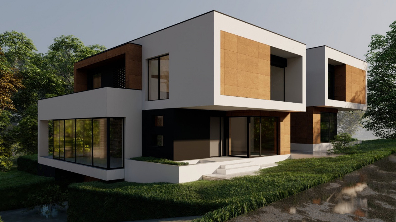 Teren în cartierul Bună Ziua, Cluj-Napoca, proiect duplex și Ac în curs 