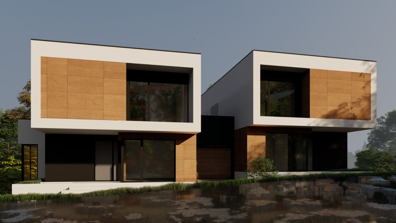 Teren în cartierul Bună Ziua, Cluj-Napoca, proiect duplex și Ac în curs 