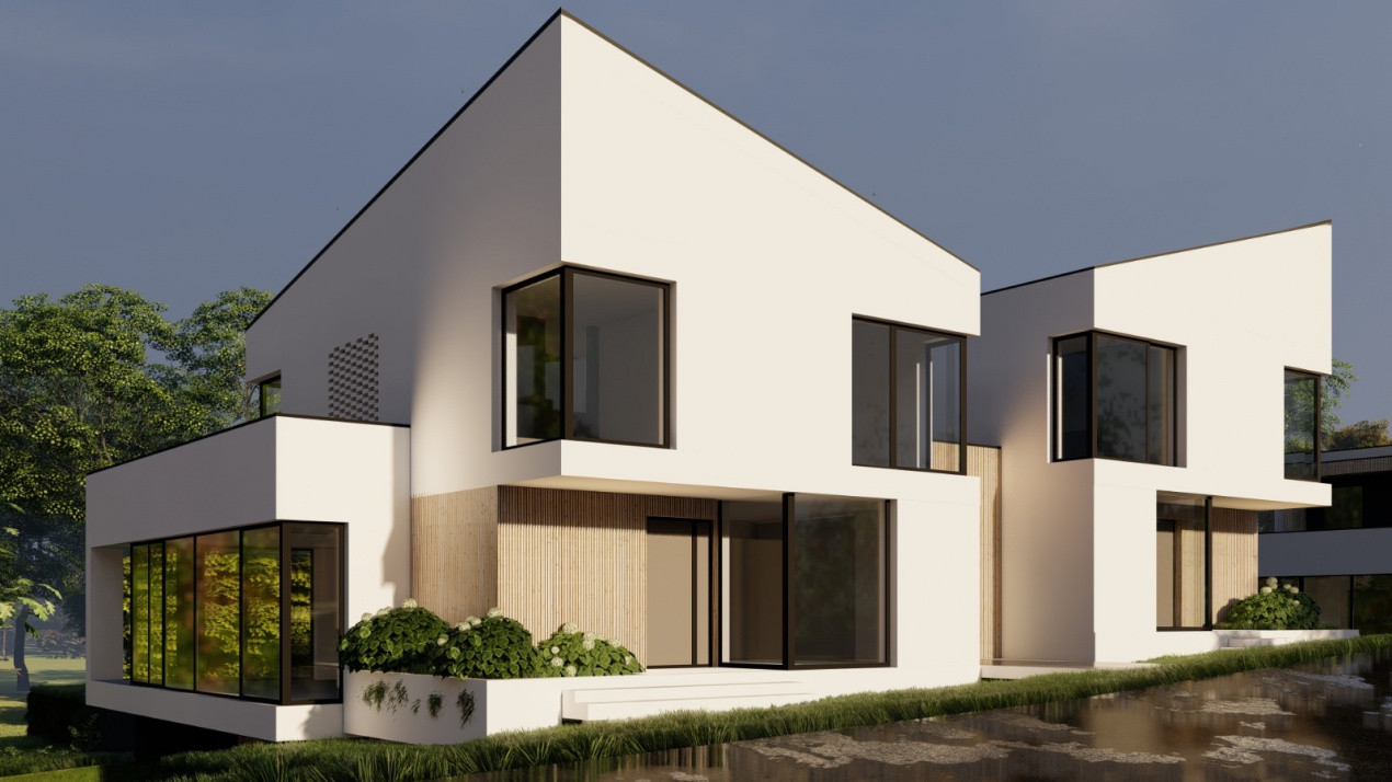 Teren în cartierul Bună Ziua, Cluj-Napoca, proiect duplex și Ac în curs 