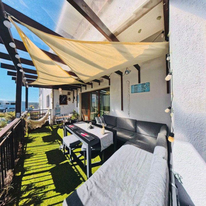 Apartament premium, cart. Europa, 3 camere, 106,32mp utili, terasă și balcon 