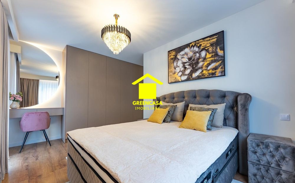 Apartament lux 3 camere, 54mp, terasa, parcare subterana, zona Terra, Floresti