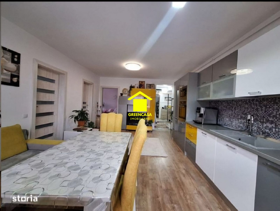 Apartament 3 camere, 64mp, balcon 8mp, zona Stejarului, Floresti