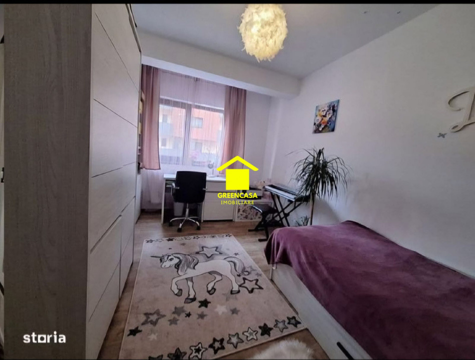Apartament 3 camere, 64mp, balcon 8mp, zona Stejarului, Floresti