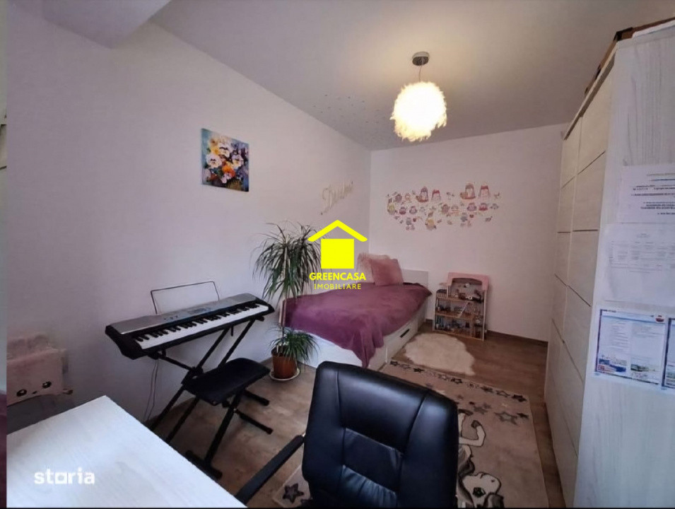 Apartament 3 camere, 64mp, balcon 8mp, zona Stejarului, Floresti