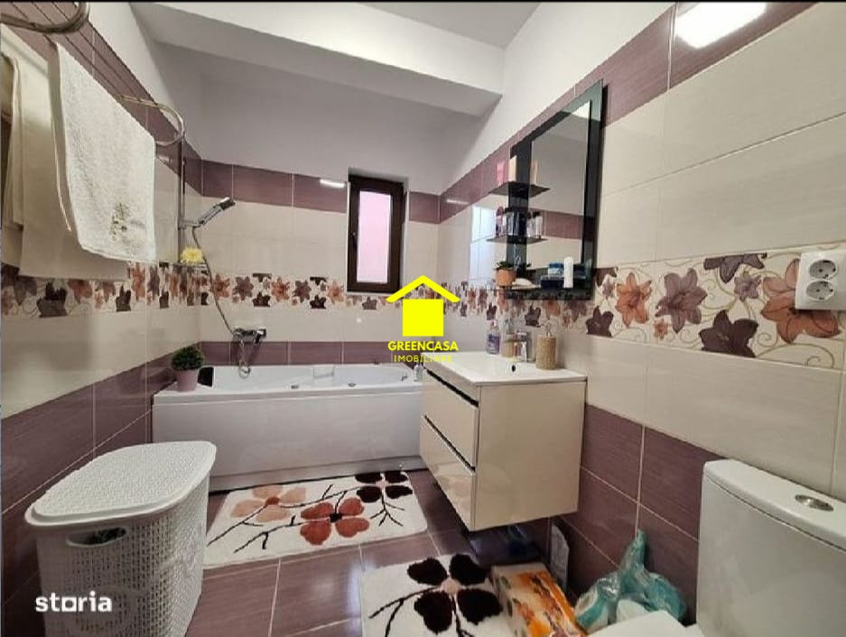Apartament 3 camere, 64mp, balcon 8mp, zona Stejarului, Floresti