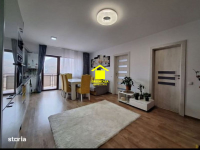 Apartament 3 camere, 64mp, balcon 8mp, zona Stejarului, Floresti