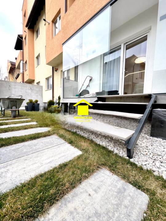 Apartament ultrafinisat, gradina, parcare, Florilor, Floresti