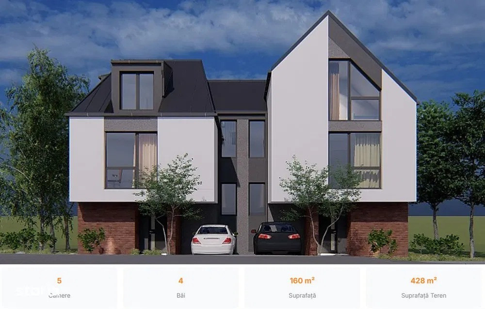 Duplex modern în Făget, eficient și elegant 