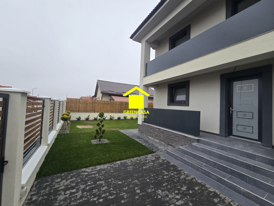 Casă individuală P+E, 177 mp utili, curte 500 mp, Chinteni