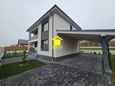 Casă individuală P+E, 177 mp utili, curte 500 mp, Chinteni