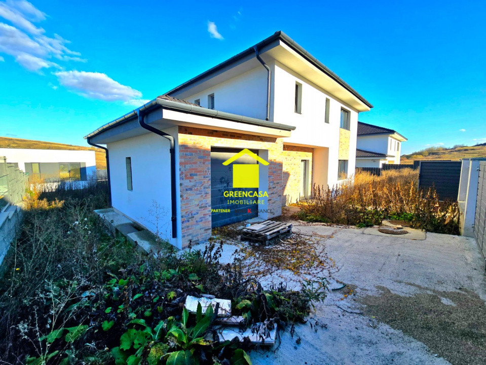 Casa individuala cu garaj, 141,3mp utili, 500mp teren, Chinteni