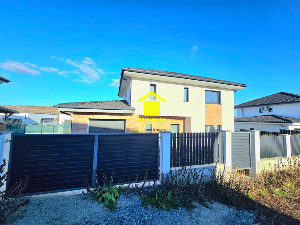 Casa individuala cu garaj, 141,3mp utili, 500mp teren, Chinteni