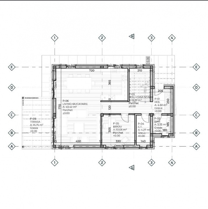 Casă de vânzare + teren 1.100 mp – zonă metropolitană Cluj-Napoca (Sălicea)