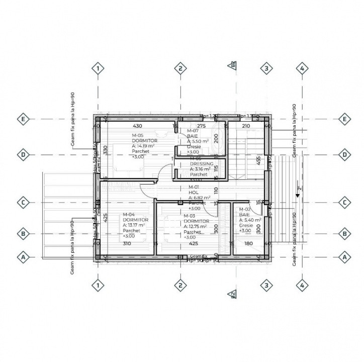 Casă de vânzare + teren 1.100 mp – zonă metropolitană Cluj-Napoca (Sălicea)