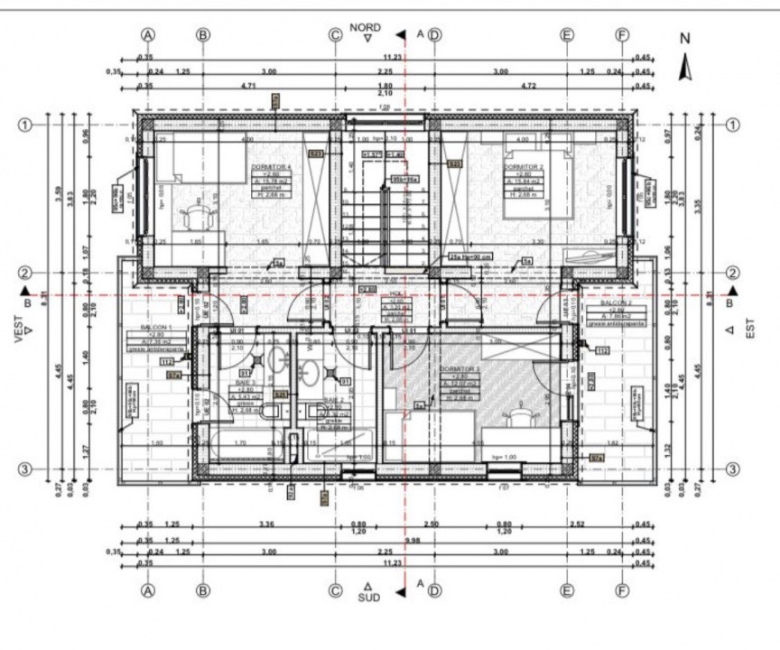 Casă individuală la preț de apartament , Chinteni 500mp de teren 