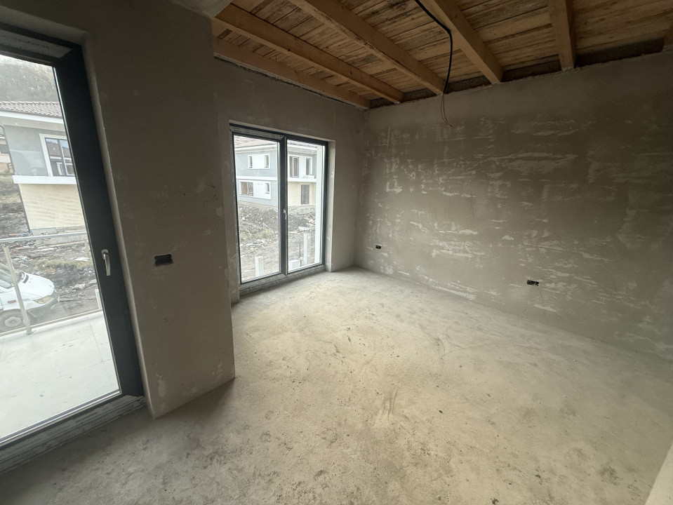 Casă individuală la preț de apartament , Chinteni 500mp de teren 