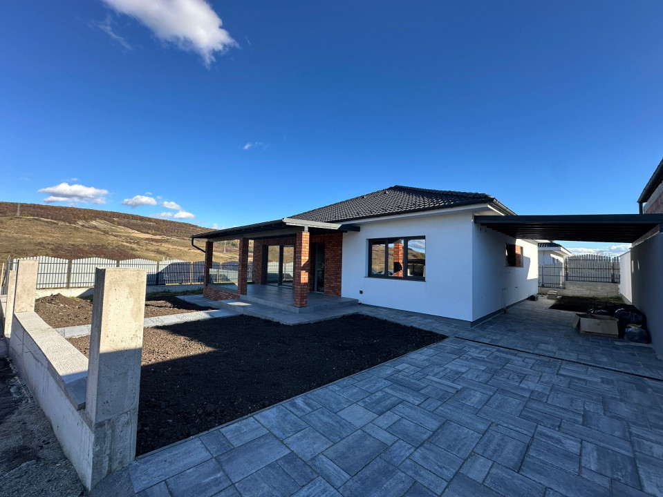 Casă modernă parter, 120 mp utili + terasă amenajată – Popești, zona Brutăriei