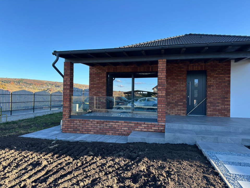 Casă modernă parter, 120 mp utili + terasă amenajată – Popești, zona Brutăriei