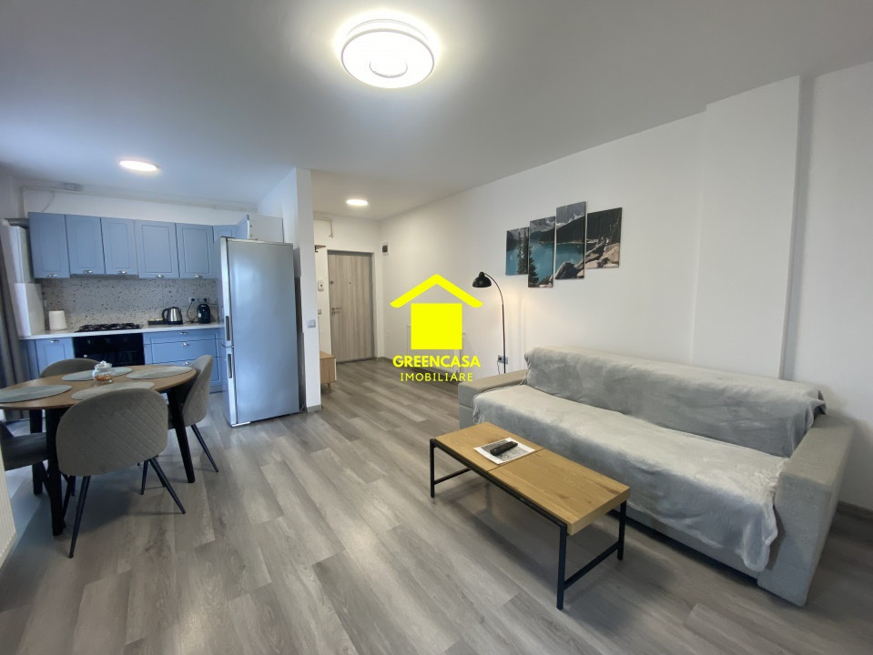 Apartament modern 3 camere, 54 mp, balcon, parcare, zona Vivo