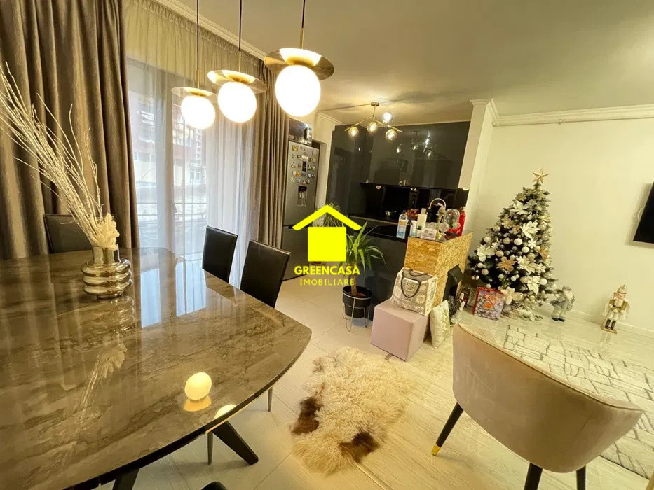 Apartament mobilat modern 2 camere, 53mp, zona Teilor, Floresti