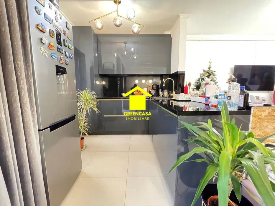 Apartament mobilat modern 2 camere, 53mp, zona Teilor, Floresti