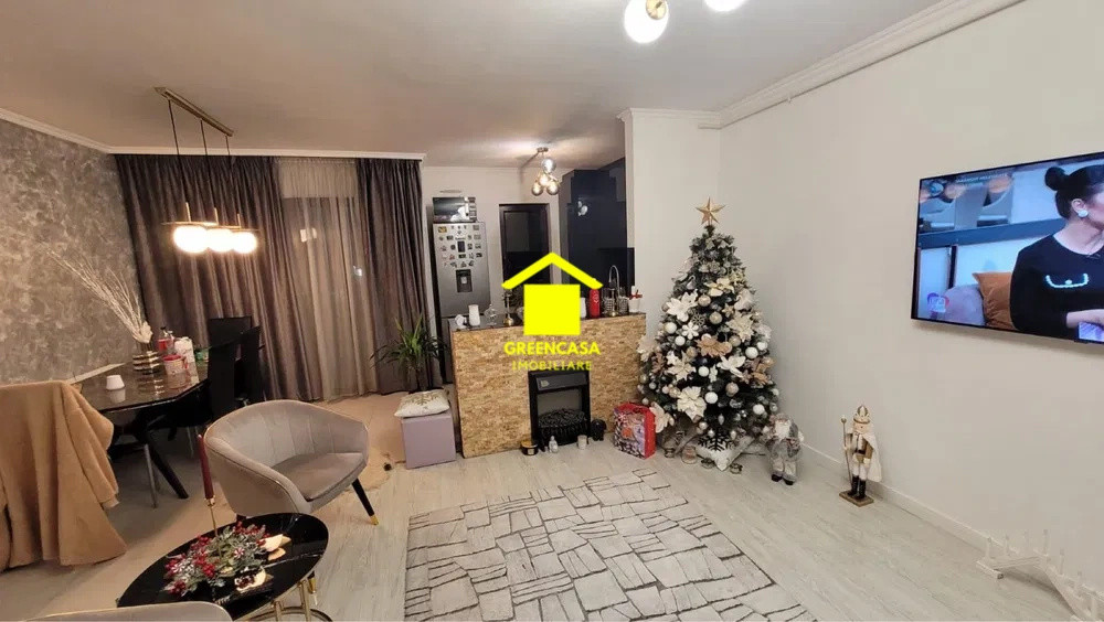 Apartament mobilat modern 2 camere, 53mp, zona Teilor, Floresti