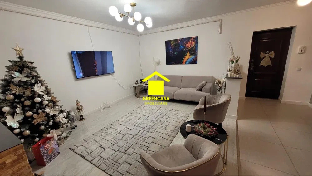 Apartament mobilat modern 2 camere, 53mp, zona Teilor, Floresti
