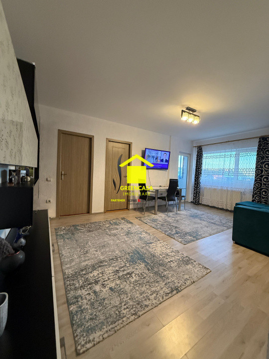 Apartament 2 camere, 45mp, 2 balcoane, Apahida, zona Republicii