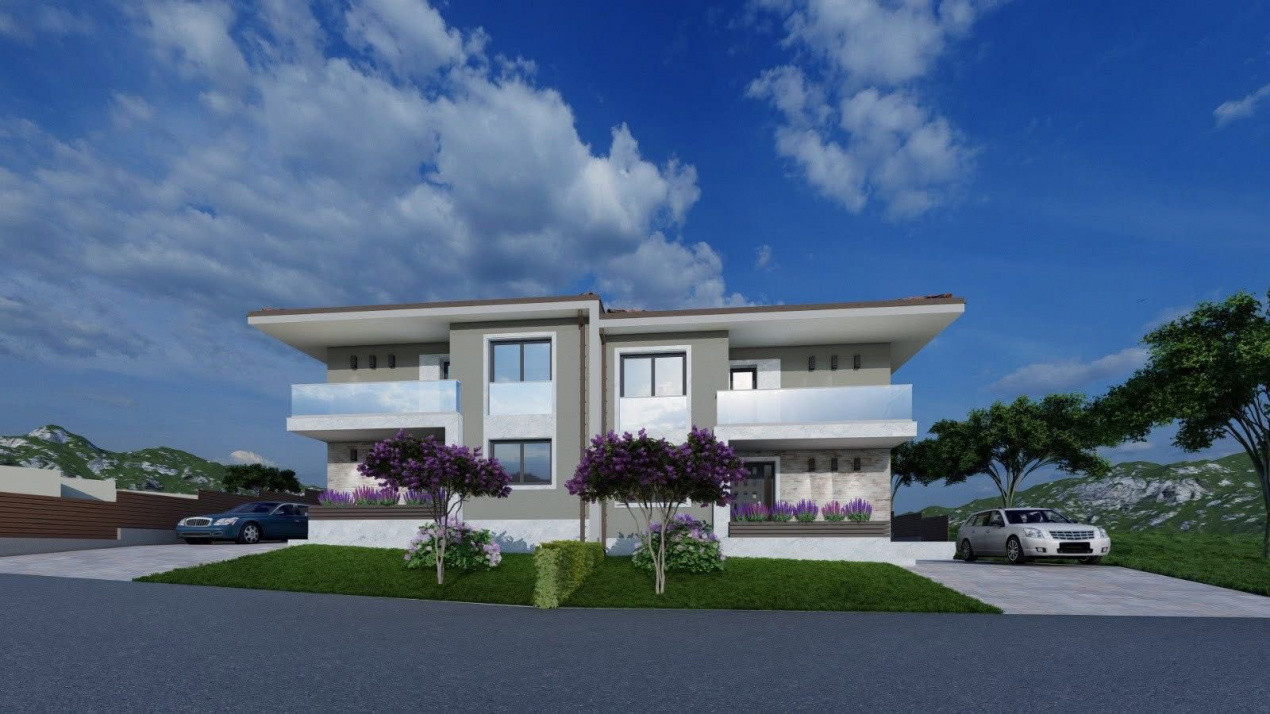 Duplex semifinisat, 120mp utili, 450mp teren, Chinteni 