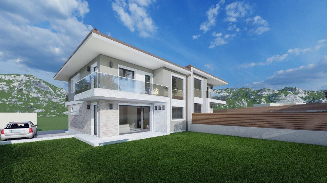 Duplex semifinisat, 120mp utili, 450mp teren, Chinteni 