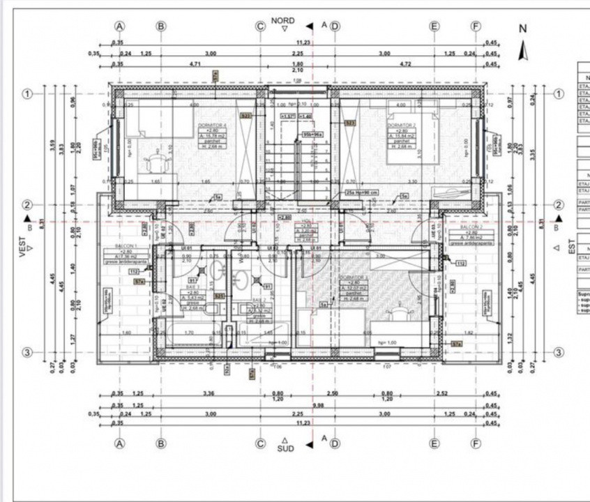 Duplex semifinisat, 120mp utili, 450mp teren, Chinteni 