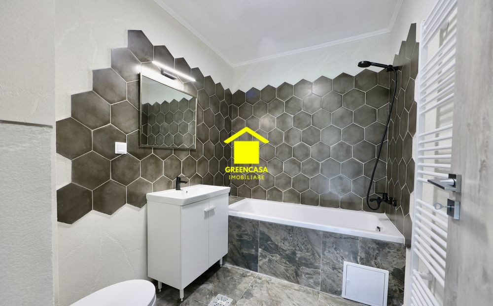 Apartament finisat 3 camere, 67mp, 2 bai, parcare subterana, Floresti
