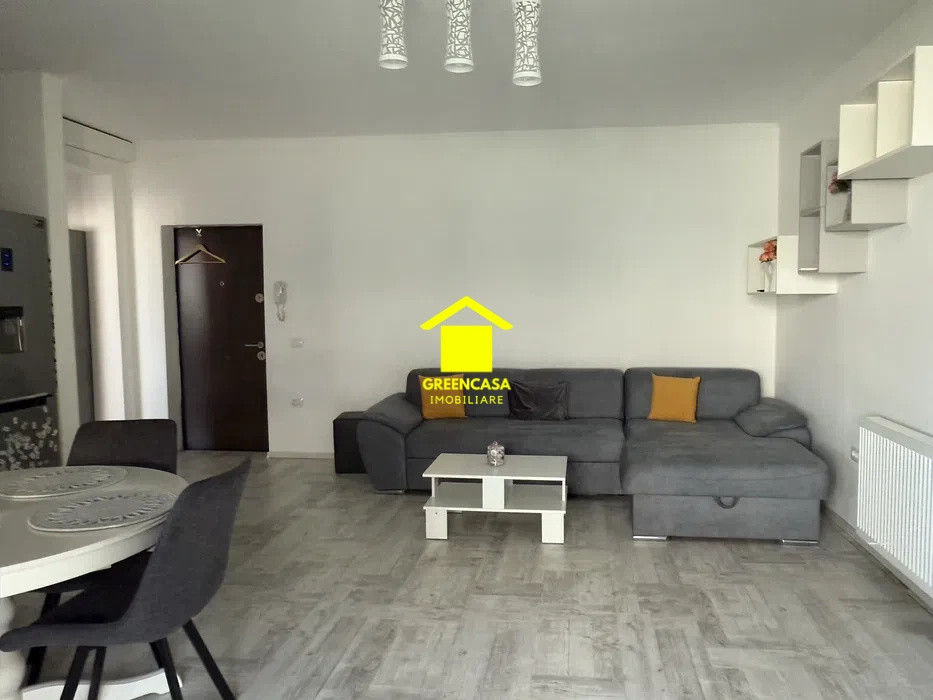 Apartament 3 camere, 2 bai, 63mp, balcon 12mp, zona Terra, Floresti