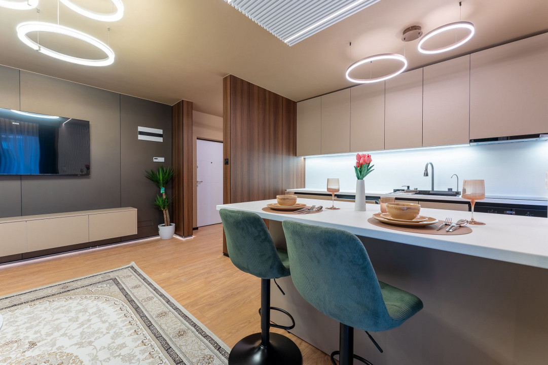 Apartament 2 camere semidecomandat „Între Lacuri Residence” 5 min de Iulius Mall