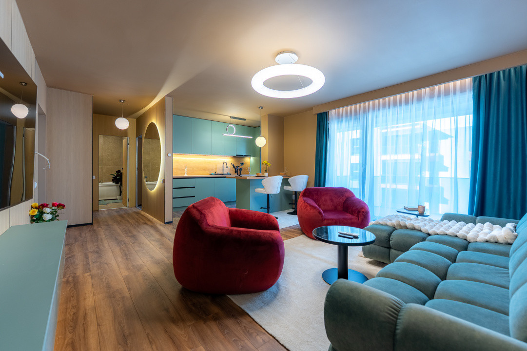 Apartament 2 camere semidecomandat „Între Lacuri residence” Cluj