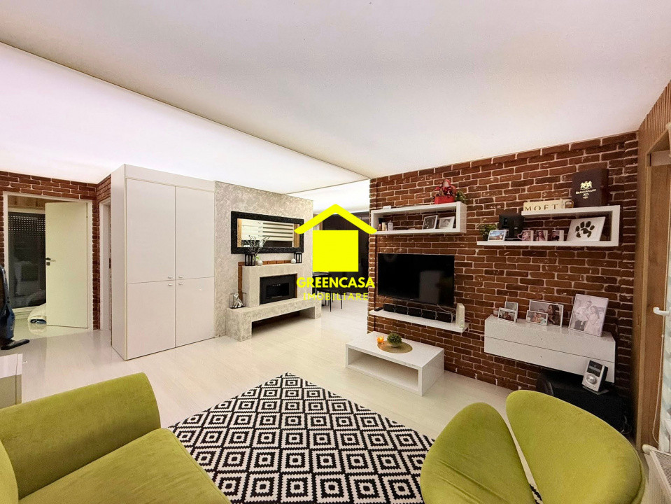 Apartament 3 camere, 63mp, terasa, balcon, zona Subcetate, Floresti