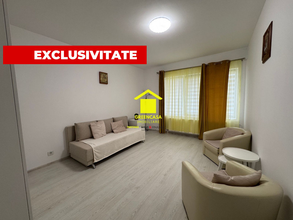 Aparatment 1 camera, 41mp, parcare, zona Urusagului 