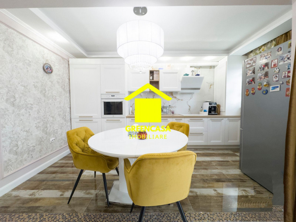 Apartament ultrafinisat, 3 camere, 72mp, zona Vivo, Floresti