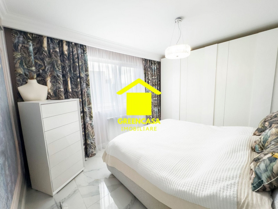 Apartament ultrafinisat, 3 camere, 72mp, zona Vivo, Floresti