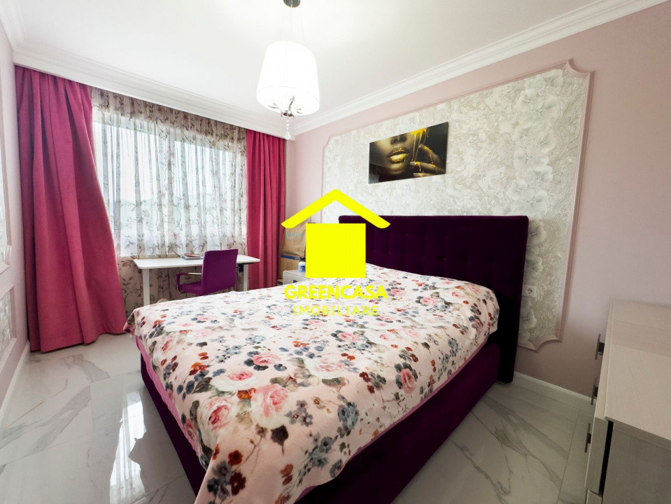 Apartament ultrafinisat, 3 camere, 72mp, zona Vivo, Floresti