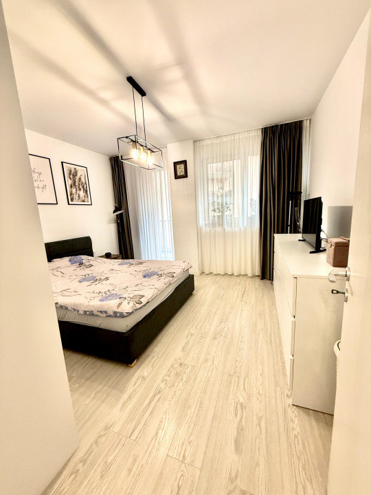 Apartament modern cu 3 camere, complet mobilat și utilat, în bloc nou (2021) 