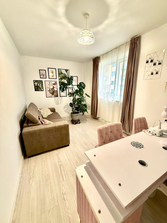 Apartament modern cu 3 camere, complet mobilat și utilat, în bloc nou (2021) 