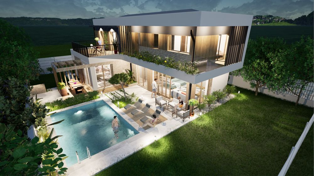 Vila Exclusiva cu Piscina si gradina,Ansamblu Premium certificat NZEB