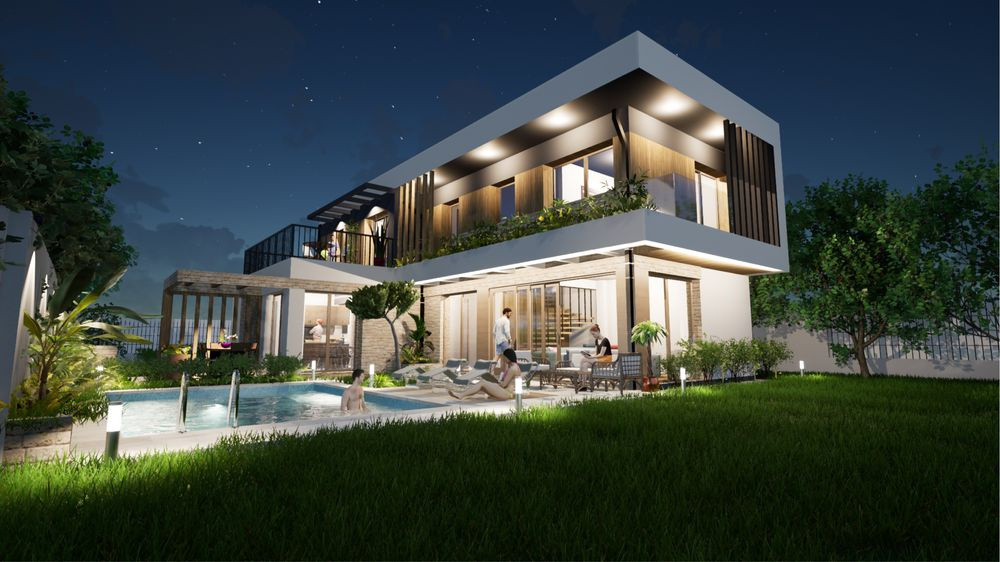 Vila Exclusiva cu Piscina si gradina,Ansamblu Premium certificat NZEB