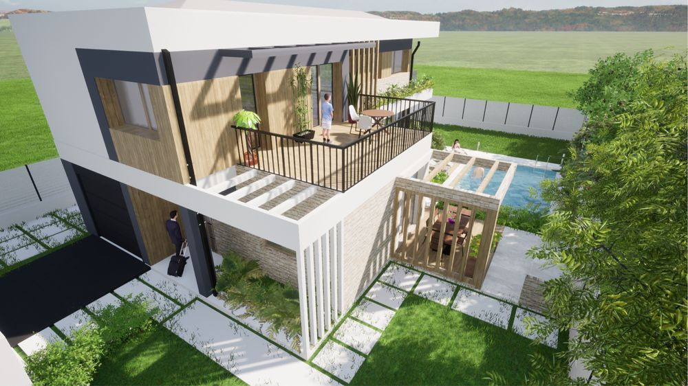 Vila Exclusiva cu Piscina si gradina,Ansamblu Premium certificat NZEB