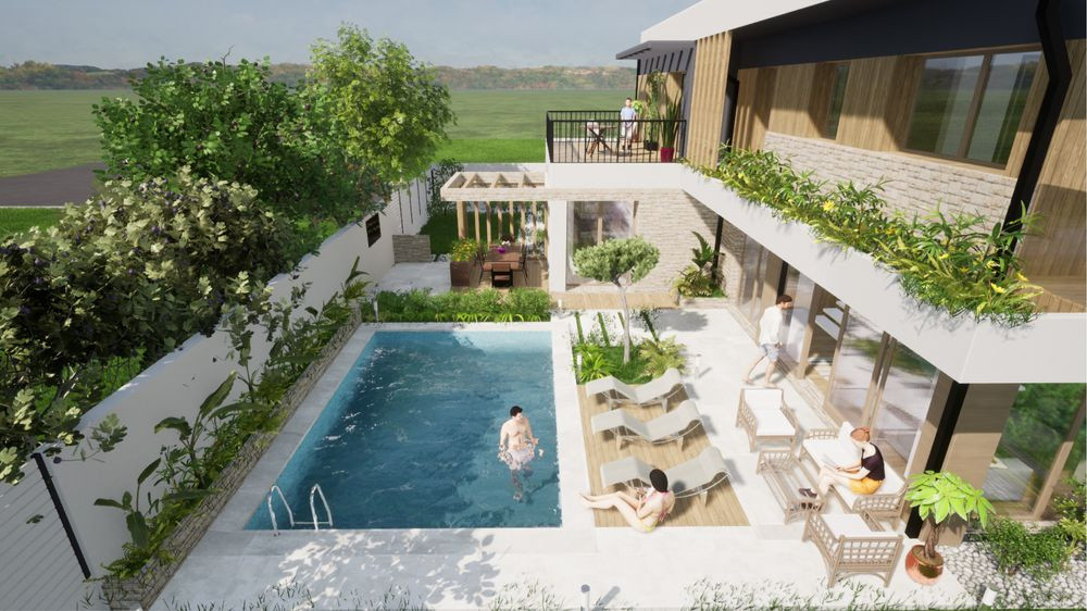 Vila Exclusiva cu Piscina si gradina,Ansamblu Premium certificat NZEB