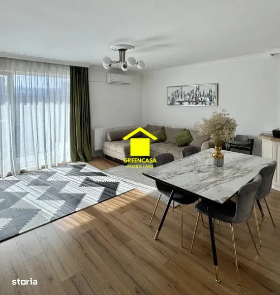 Apartament de 3 camere ultra-lux, 68 mp, terasa, zona Calea Turzii