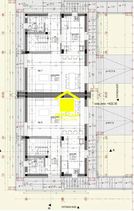 Duplex, 200mp utili, 250mp teren, zona Fagului, Floresti